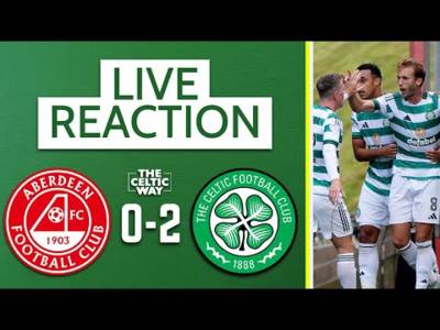 Aberdeen 0-2 Celtic | LIVE FT Reaction as Benjamin Nygren shines at Pittodrie