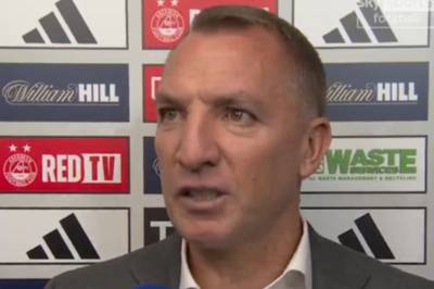 Brendan Rodgers in Celtic transfers update and why he expects more from star