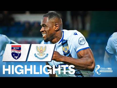 Ross County 0-1 St. Johnstone | Uche Ikpeazu’s Goal Secures Narrow Win! | William Hill Championship