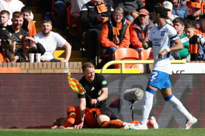 Shameful decision of the Ibrox linesman