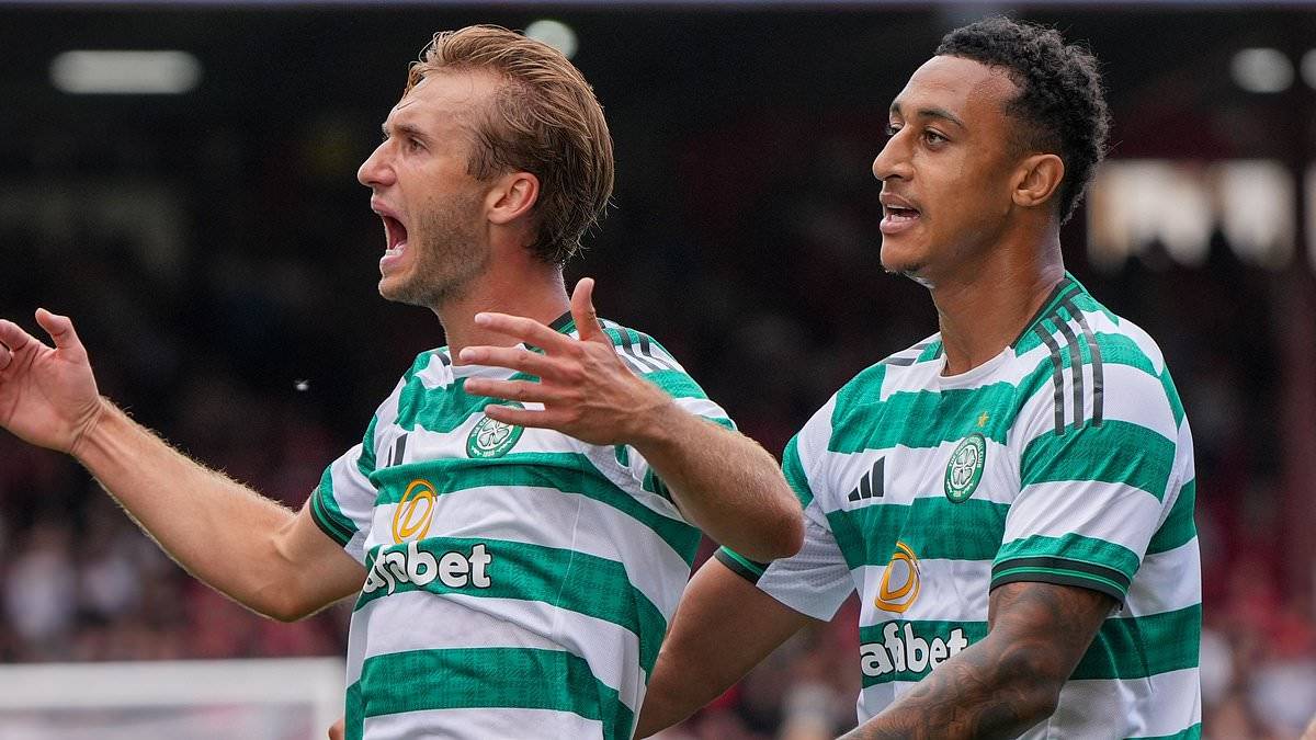 STRIKER PLEA: Brendan Rodgers tells Celtic hierarchy that misfiring Irishman Adam Idah needs fresh competition up front if he is to regain his spark