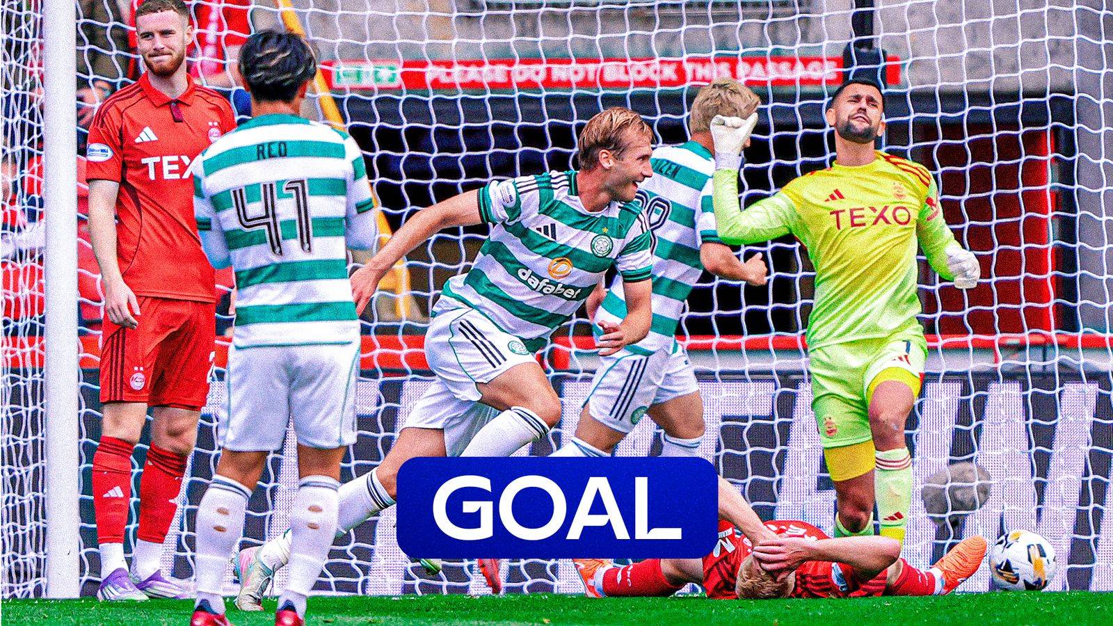 ‘That’s how to get your Celtic career started!’ | Nygren opens scoring against Aberdeen