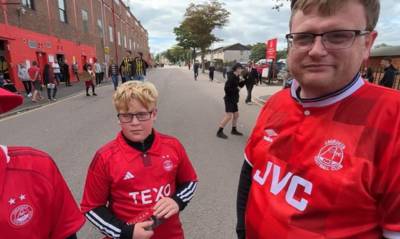 WATCH: Aberdeen fans give immediate reaction to 2-0 Premiership defeat to Celtic