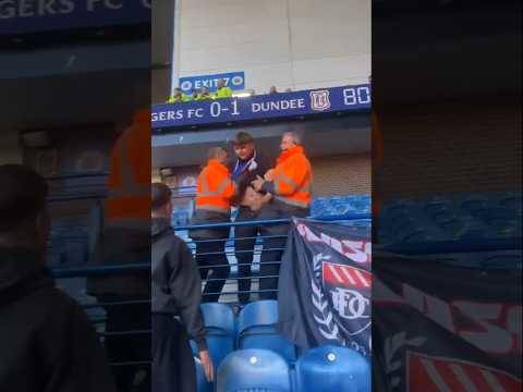 Wee Angry Bear Gets Kicked Out Of Ibrox? #football #rangersfc #dundeefc #spfl #scottishfootball