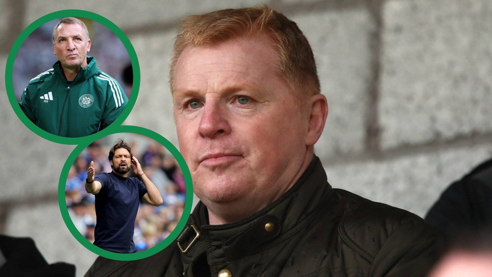 ‘Ridiculous’ &ndash; Neil Lennon slams what he’s hearing about Brendan Rodgers at Celtic and Russell Martin