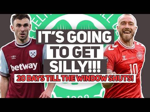 20 DAYS for Celtic to get players as the silly rumours go on. | LIVE Celtic FC Q&A Stream