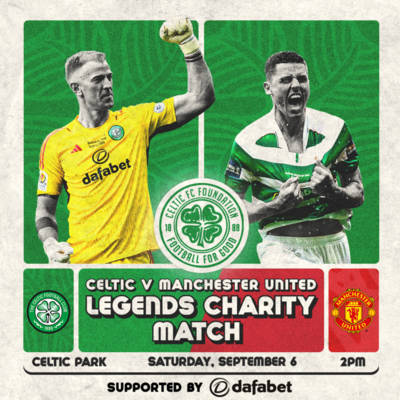 Celtic Stars set to return to Paradise for Legends Charity Match with Manchester United