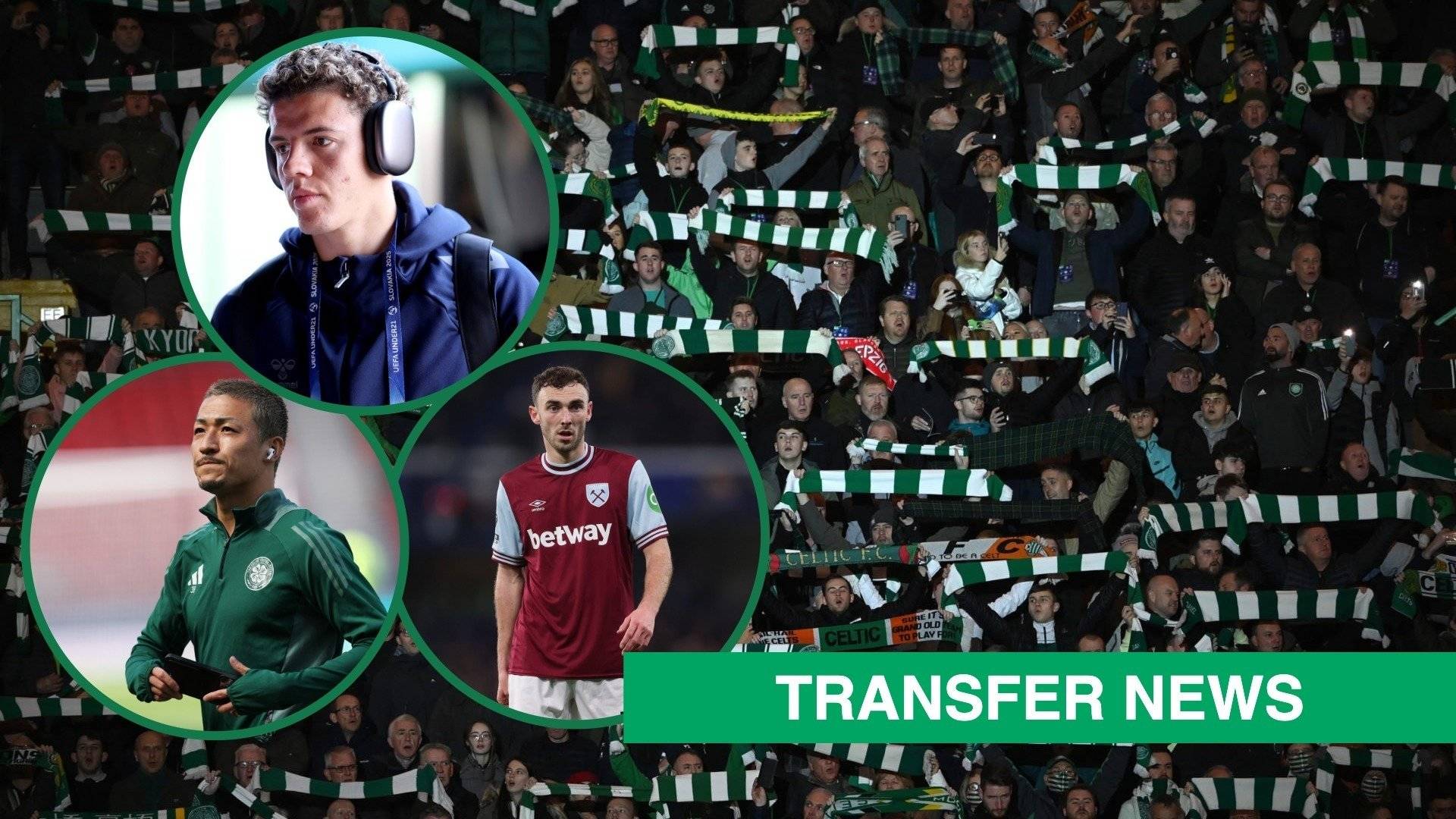 Celtic transfer latest on Daizen Maeda, Clement Bischoff and Andy Irving