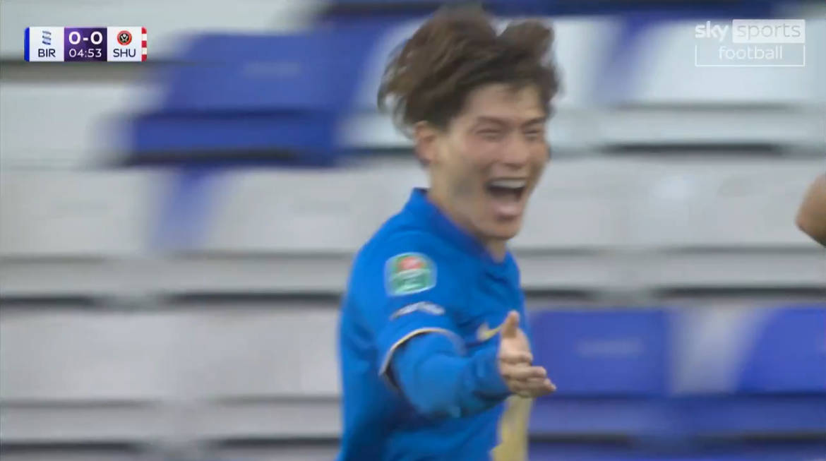 Watch as Kyogo Furuhashi scores first goal since leaving Celtic