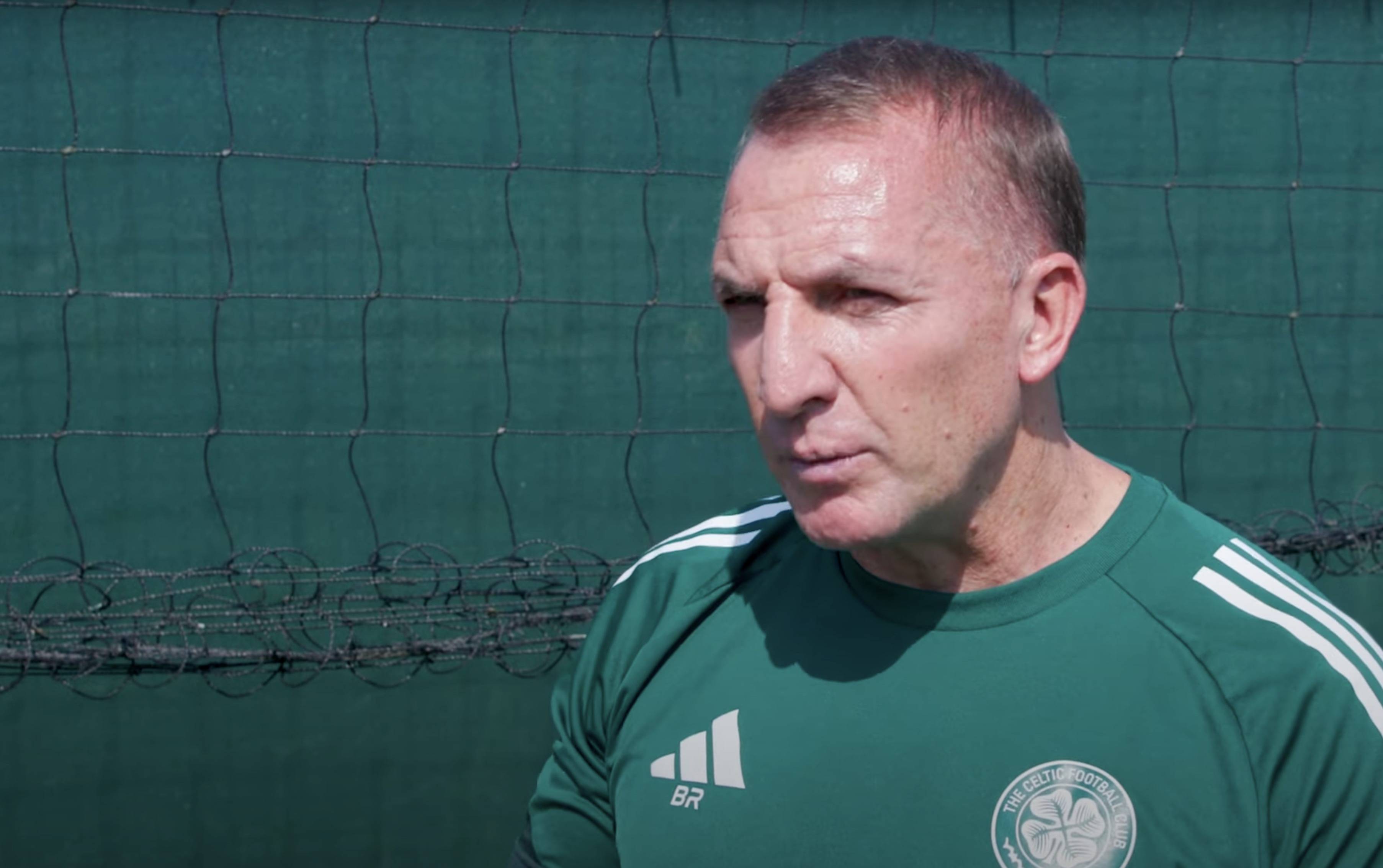 Brendan Rodgers on where the real ‘focus’ is as Celtic boss dodges transfer talk