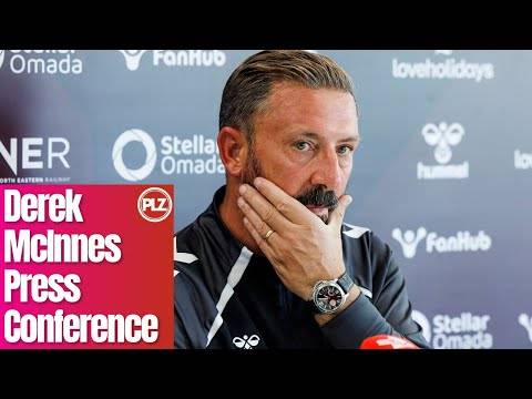 ?️ ‘Every player should sign here wanting to win a trophy.’ | Derek McInnes Press Conference