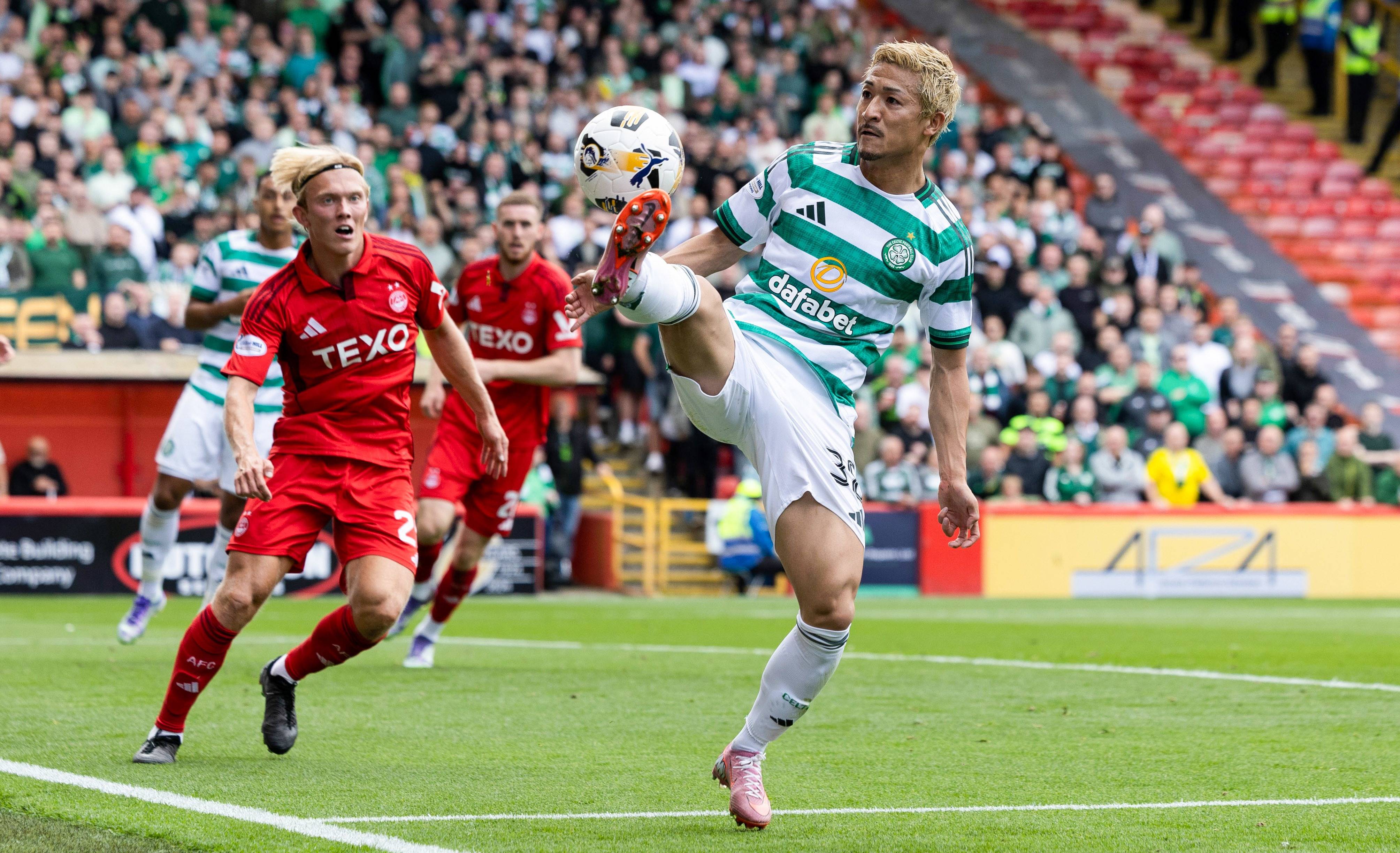 Relaxed Celtic boss pours cold water on Daizen Maeda exit rumours as he reaffirms transfer desire