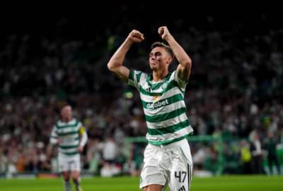 Celtic 4 Falkirk 1: Murray celebrates new deal by helping sweep Bairns aside