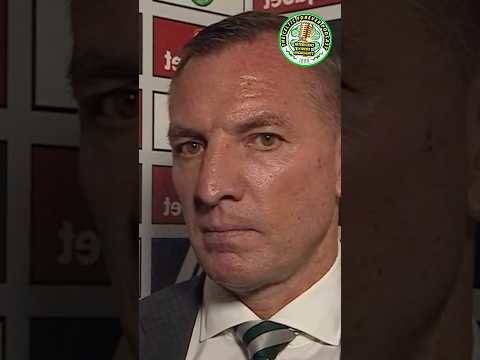 Celtic &ndash; Falkirk pre match interview / Brendan Rodgers