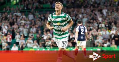 Dane Murray celebrates contract with goal as Celtic ease past Falkirk