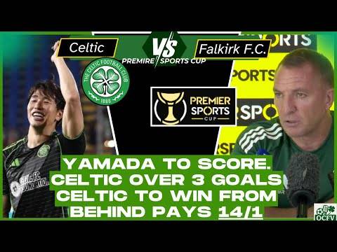Shin Yamada to score today | Celtic V Falkirk
