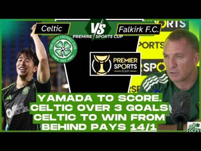 Shin Yamada to score today | Celtic V Falkirk