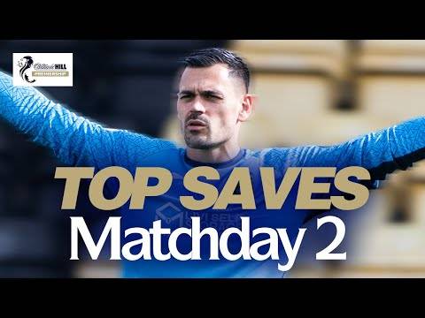 TOP SAVES OF THE WEEK | William Hill Premiership | MD2
