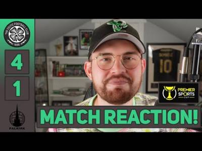 WE SCORED FROM A CORNER KICK!!! 🚨🚨🚨 | Celtic 4-1 Falkirk | MATCH REACTION!