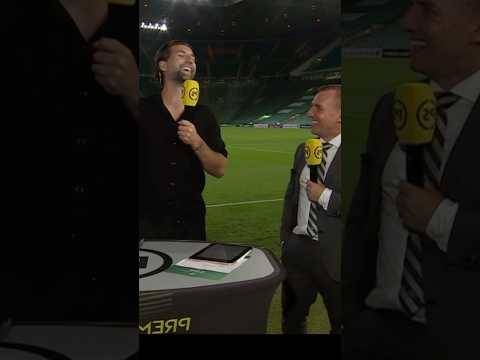 Hilarious Brendan Rodger’s and Charlie Mulgrew interview. Dickie bow????