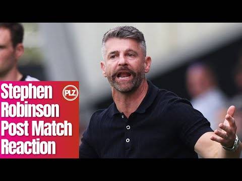 St Mirren knock Hearts out of Premier Sports cup | Stephen Robinson Post Match Reaction
