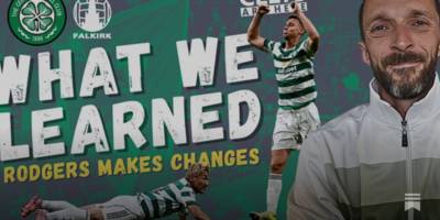 Video: Celtic 4-1 Falkirk | What We Learned