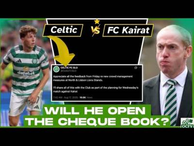 This isn’t the week to GAMBLE Celtic