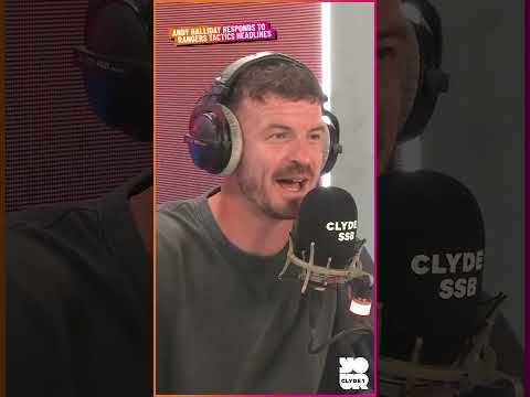 Andy Halliday responds to Rangers tactics headlines