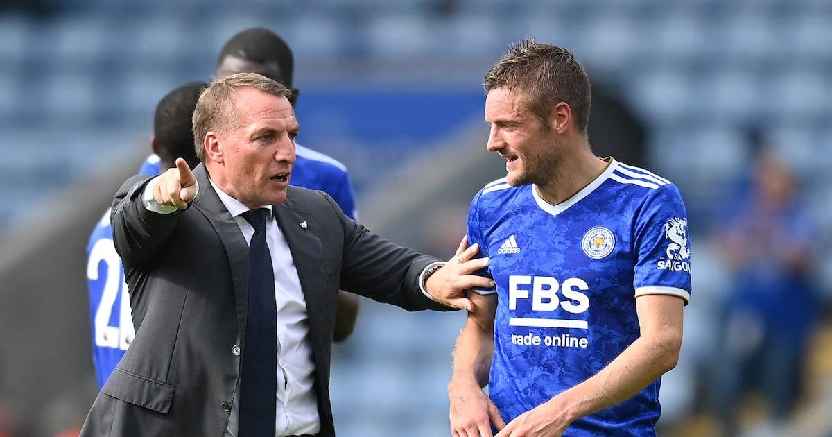 Brendan Rodgers refuses to comment on reports linking Jamie Vardy to Celtic
