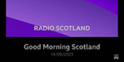 BBC Radio Scotland morning coefficient chat