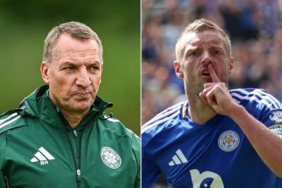 Brendan Rodgers asked about Jamie Vardy as Celtic prepare for Kairat