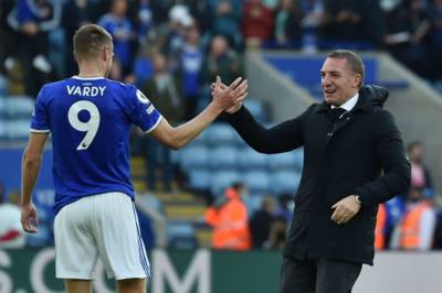 Brendan Rodgers refuses to comment on Jamie Vardy to Celtic rumours