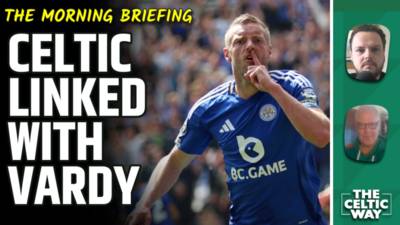 Celtic linked with Vardy as Kairat stand between themselves and the Champions League