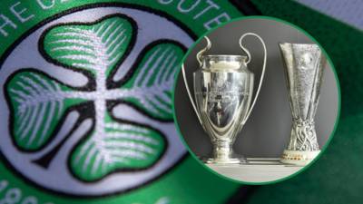 How much more prize money are Celtic guaranteed in Champions League versus Europa League?