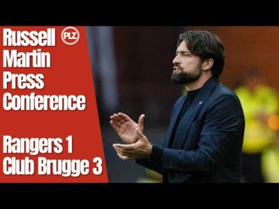 🗣 ‘I hope we’ll be judged in May’ I Russell Martin reacts to disastrous Champions League defeat