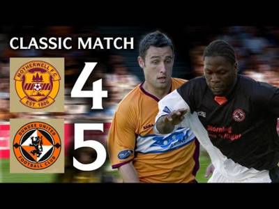 Motherwell 4-5 Dundee United | CLASSIC MATCH HIGHLIGHTS | 20/08/2005