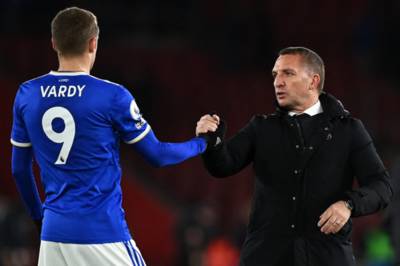 ‘Of course’ – Brendan Rodgers compliments Jamie Vardy amid Celtic transfer speculation