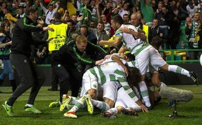 Photo Of The Day: Celebrations As Celtic Eliminate Kazakhstan Opposition