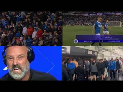 The Greatest HT Booo Ever Rangers 0-3 Club Brugge, Fans Exit After 20 Minutes & Kris Boyd Meltdown 😂