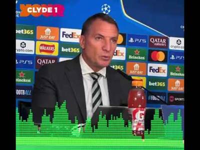 Brendan Rodgers reacts to ‘Sack the board’ chants