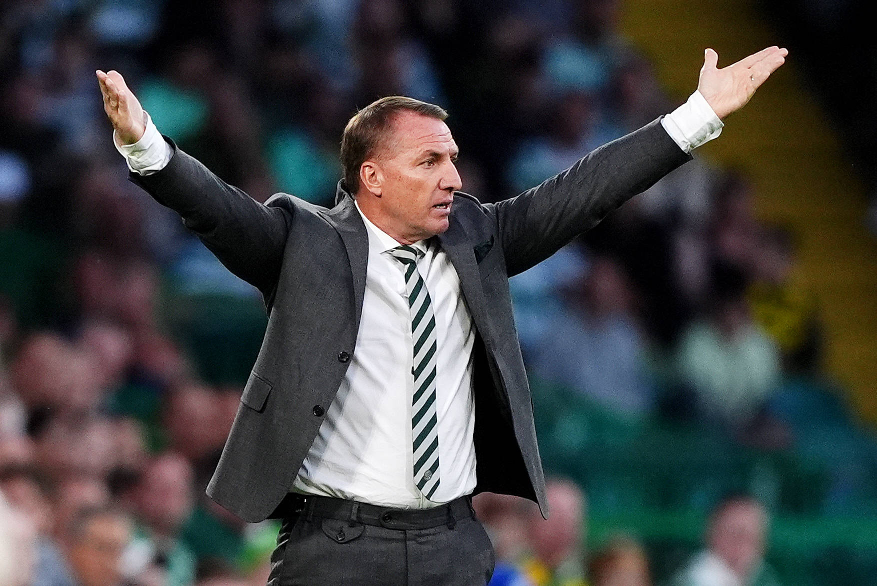 Brendan Rodgers responds to Celtic Park ‘sack the board’ chants