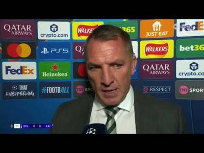 Brendan Rodgers Responds To Sack The Board Chants After Celtic 0-0 Draw With Kairat Almaty