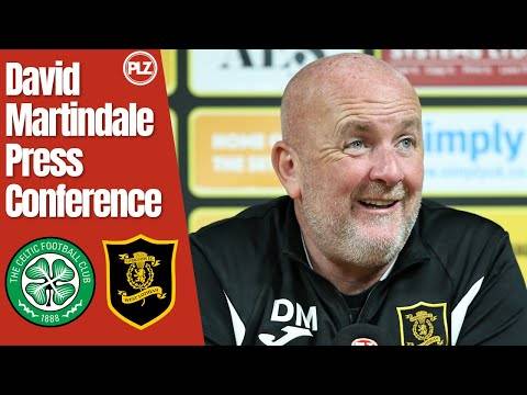 ?️David Martindale is supporting Celtic in their European Qualifier but not on Saturday!