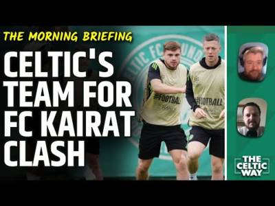Predicted Celtic XI for FC Kairat clash | Latest Brendan Rodgers comments on transfers