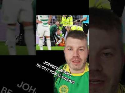 Alistair Johnston will be out for 12 weeks! #celticfc