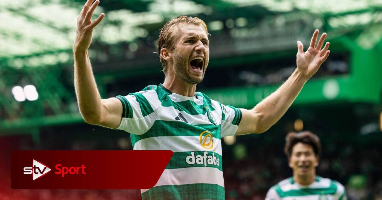 Benjamin Nygren’s brace helps Celtic to victory against Livingston