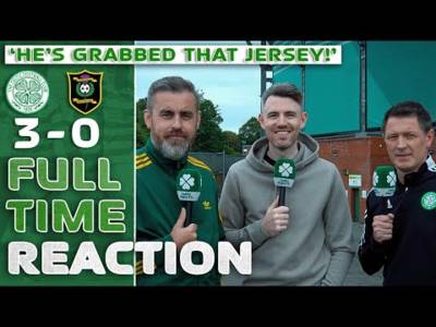 Celtic 3-0 Livingston | ‘He’s GRABBED That Jersey!’ | Full-Time Reaction