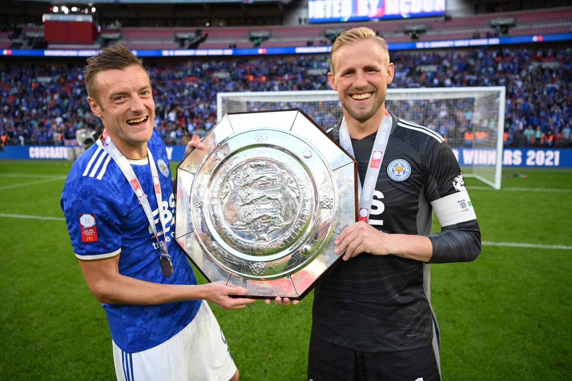 ‘I can only say’ &ndash; Has Kasper Schmeichel spoken to Celtic-linked Jamie Vardy over transfer?