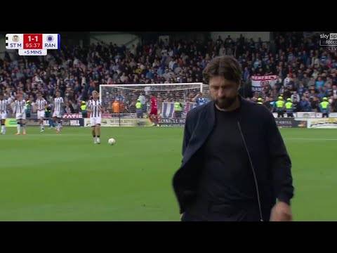 Boooo Full Time Scenes St Mirren 1-1 Rangers?