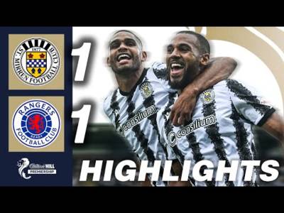 St. Mirren 1-1 Rangers | HIGHLIGHTS | William Hill Premiership